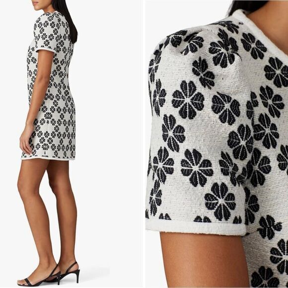 Kate Spade New York Rent The Runway Pre-Loved Spade Tweed flora print Dress, 4 - Picture 2 of 16
